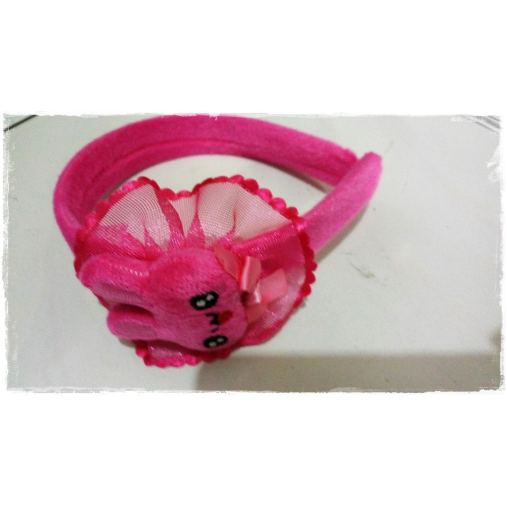 BL12 Bando Lucu Rabbit Lapis Bulu