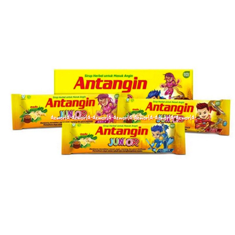 Antangin Junior 5sachet Obat Meredakan Masuk Angin Meriang Sakit Perut Anta Ngin Untuk Anak Anak