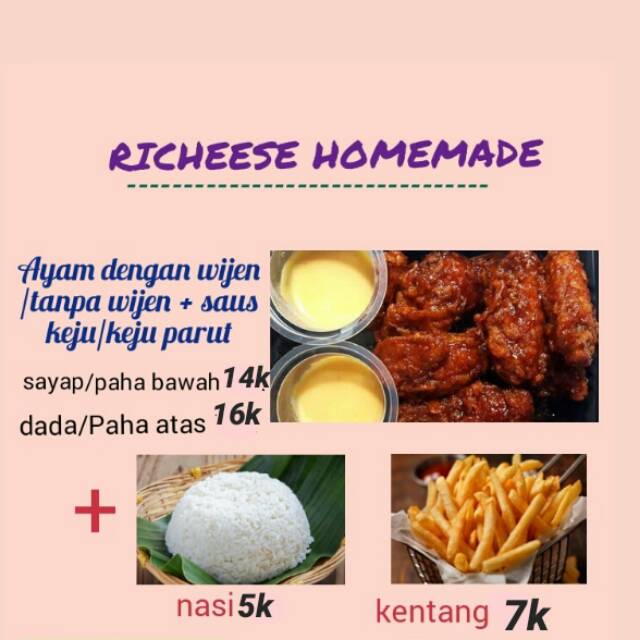 Ayam Richeese Homemade