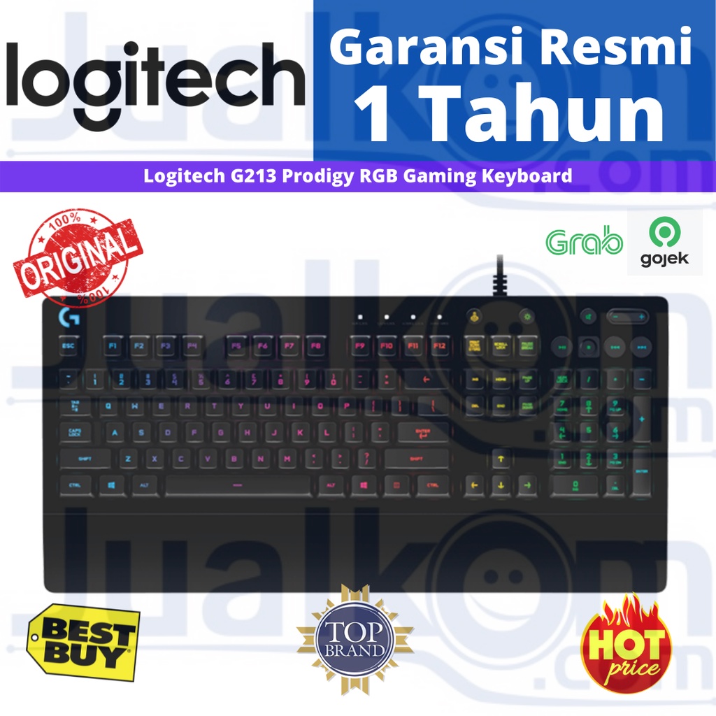 LOGITECH G213 PRODIGY RGB GAMING KEYBOARD