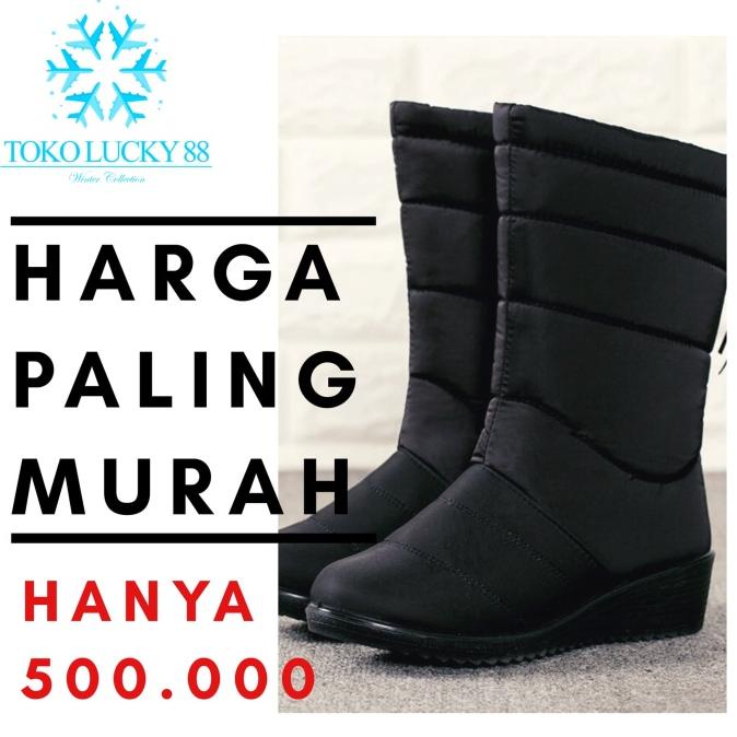 Sepatu Boots Winter Musim Dingin termurah