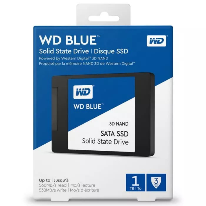 SSD WD Blue 500GB 3D Nand Sata III