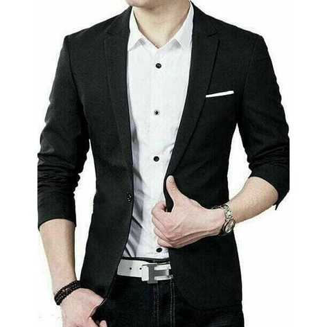 blazer zaraman hitam 50rb