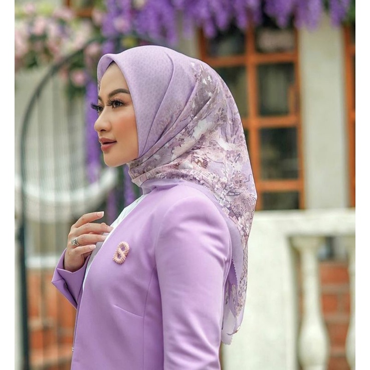 newyork collector lillac buttonscarves