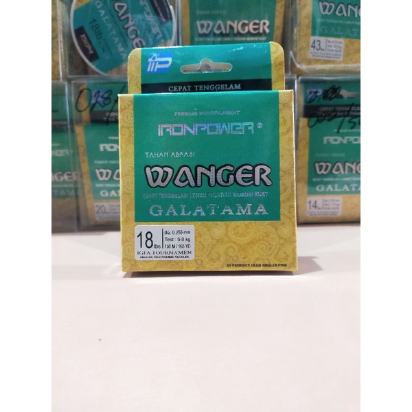 Senar Pancing Wanger Ironpower 150m