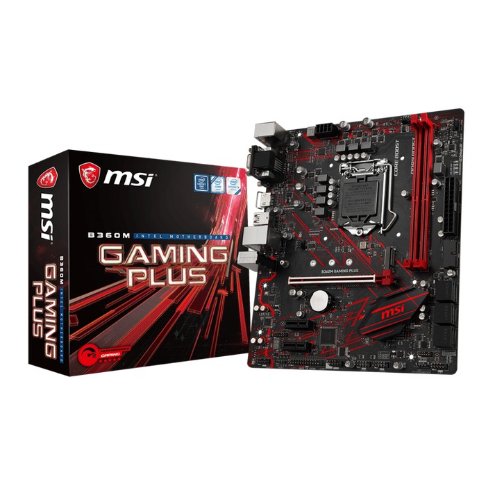 MSI MOTHERBOARD B360M GAMING PLUS