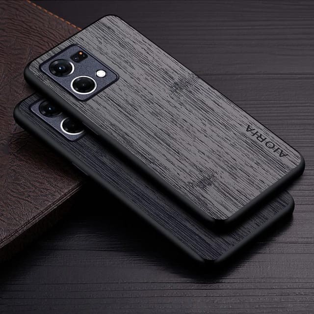 CASE OPPO RENO 8T 8 8Z 8 PRO 5G 4G RENO 7 5G 4G RENO7 Z 7Z 5G WOOD TEXTURED AIORIA ORIGINAL