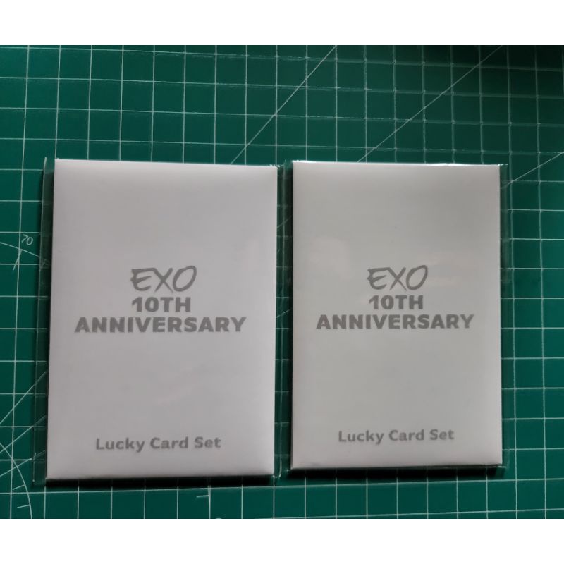 EXO 10th Anniversary Lucky Card Set