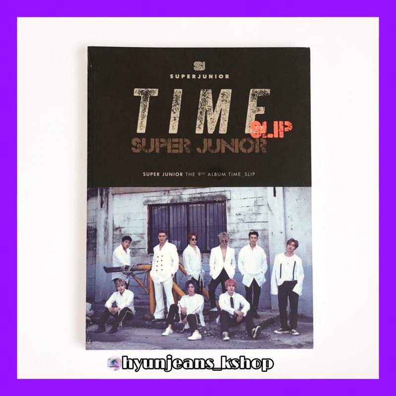 [READY STOCK] SUPER JUNIOR The 9th Album - TIME SLIP suju elf superjunior