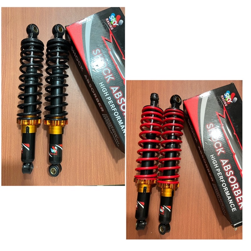 Shock/shockbreaker supra rx king kharisma revo gl vega jupiter fizr w155 uk 280/340 dbs original top up FOURSIX_46