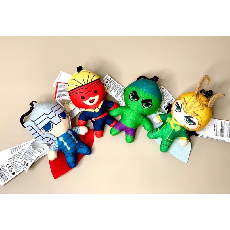 GANTUNGAN KUNCI MINISO X MARVEL ORIGINAL