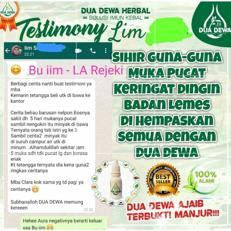 DUA DEWA HERBAL /ESSENTIALS OIL DUA DEWA HERBAL - MINYAK ESSENTIAL SOLUSI SESAK NAFAS, ASMA, MELURUHKAN DAHAK & LENDIR, MENGATASI NAFAS TIDAK SEDAP, HIDUNG TERSUMBAT, SAKIT-6