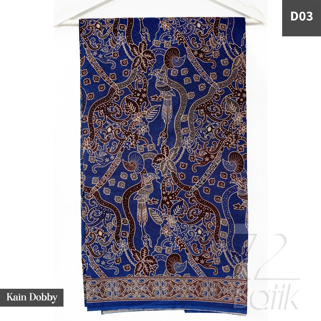 BAHAN BATIK PREMIUM Dobby Motif Burung Asmat Warna Hitam Ireng Item Dolbi Dobi Doby 727830 CAP 72 - Jarik Jarit Samping Kebat Panjang Batik Dobby Modern Premium Bahan Seragam Batik Pernikahan Kantor Keluarga Murah Kamen Jadi Batik Bali Lembaran