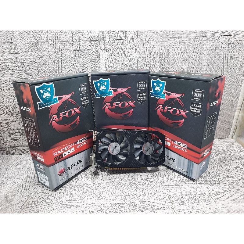 Vga Amd Radeon Rx 560 4Gb Ddr5 AFOX