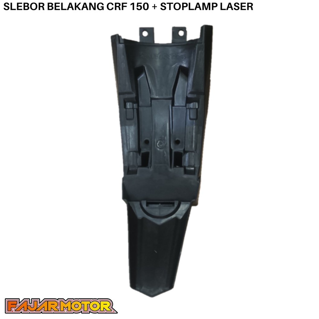 HRV SLEBOR SPAKBOR BELAKANG CRF 150 + STOPLAMP LED LASER