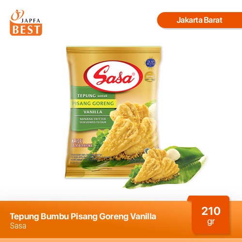 

NEW Sasa Tepung Bumbu Pisang Goreng Vanilla 210 gr