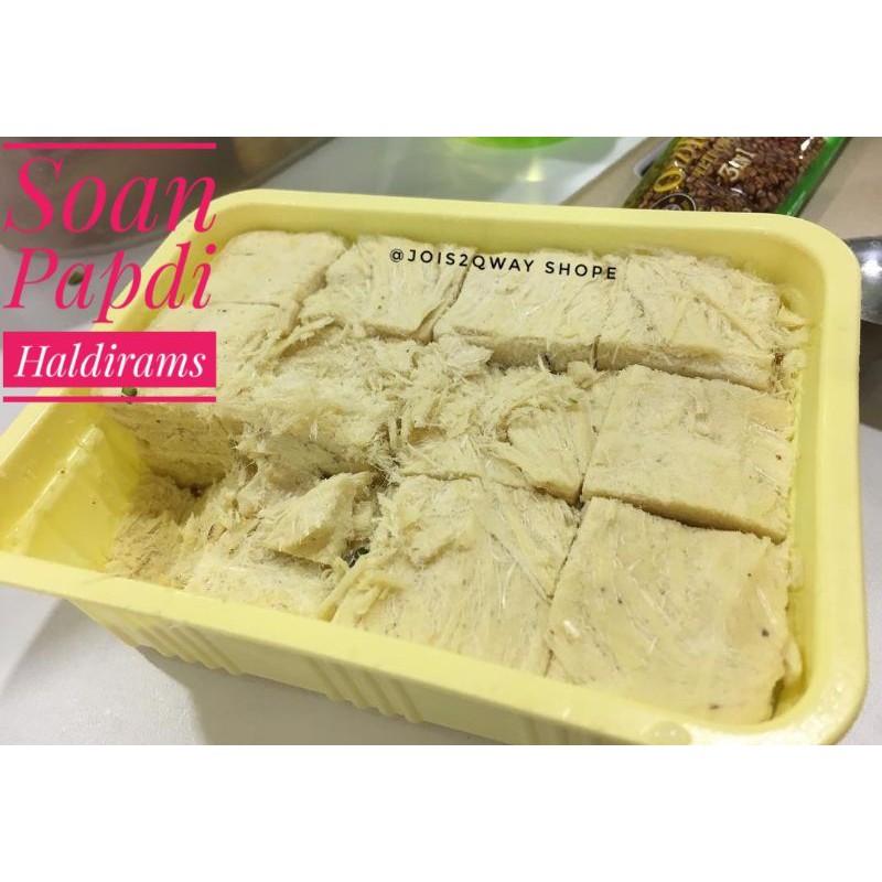 

Haldiram's - Soan Papdi 250gr / Manisan India