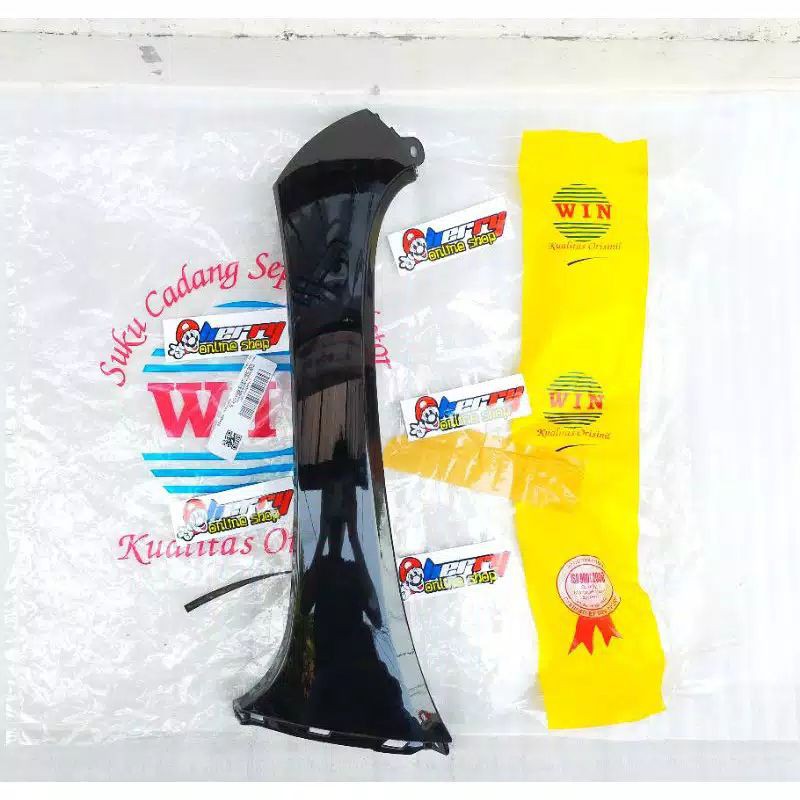 Cover Kap Body depan Sayap Kanan Scoopy Fi esp 2018 2019 K93 Hitam