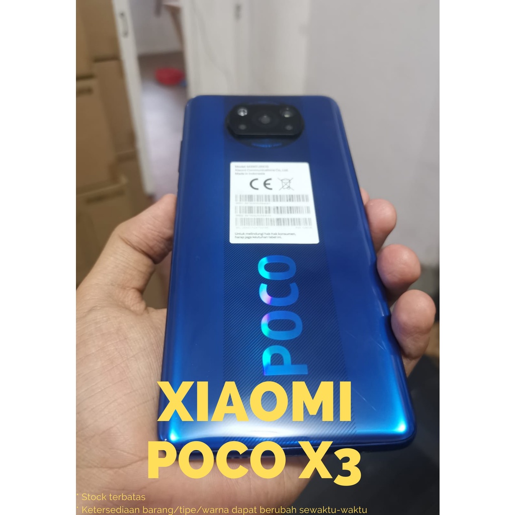 XIAOMI POCO X3 RAM 8GB INTERNAL 128GB SECOND SEKEN BATANGAN RAM 6GB INTERNAL 64GB SECOND SEKEN BATAN