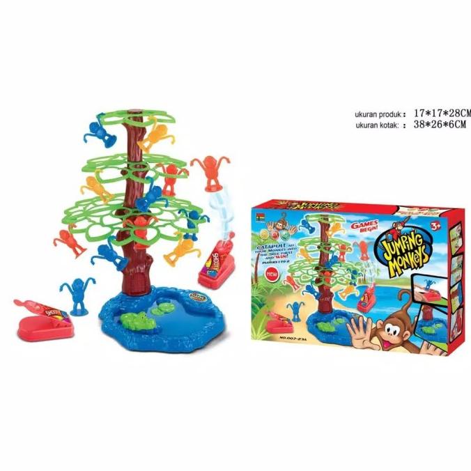 

Jumping monkey / mainan tembak monyet unik dan lucu