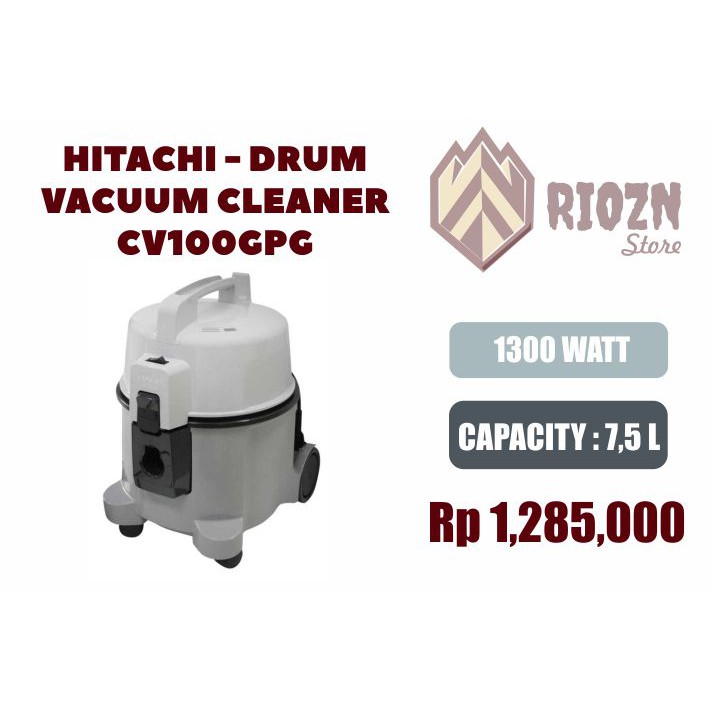 HITACHI - DRUM VACUUM CLEANER CV100GPG