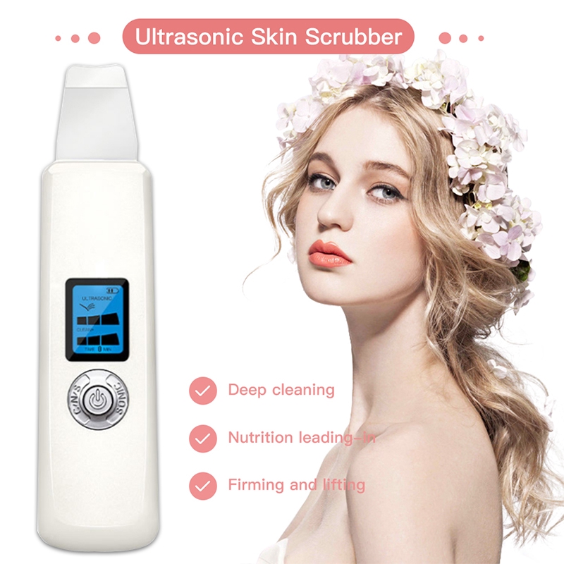 Ultrasonic Skin Scrubber Cavitation Peeling Komedo Dead Skin Wrinkle Peeling