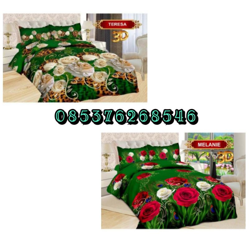 bedcover set king Bonita motif teresa 180x200 cm