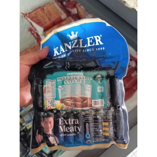 

KANZLER BEEF COCKTAIL SAUSAGE 250 GRAM