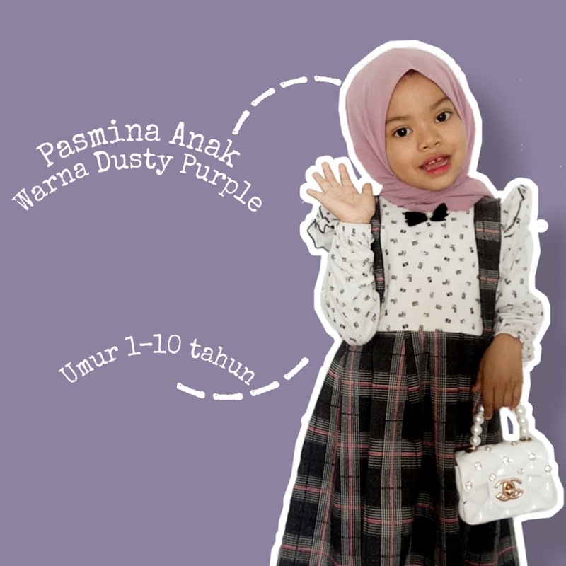Pasmina anak / pashmina anak / jilbab anak perempuan