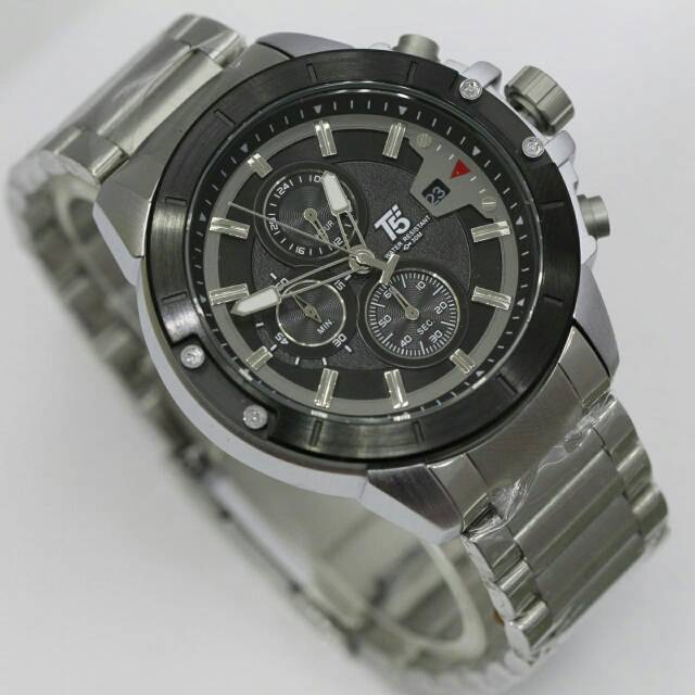 JAM TANGAN PRIA T5 H3636 CHRONO ORIGINAL TAHAN AIR