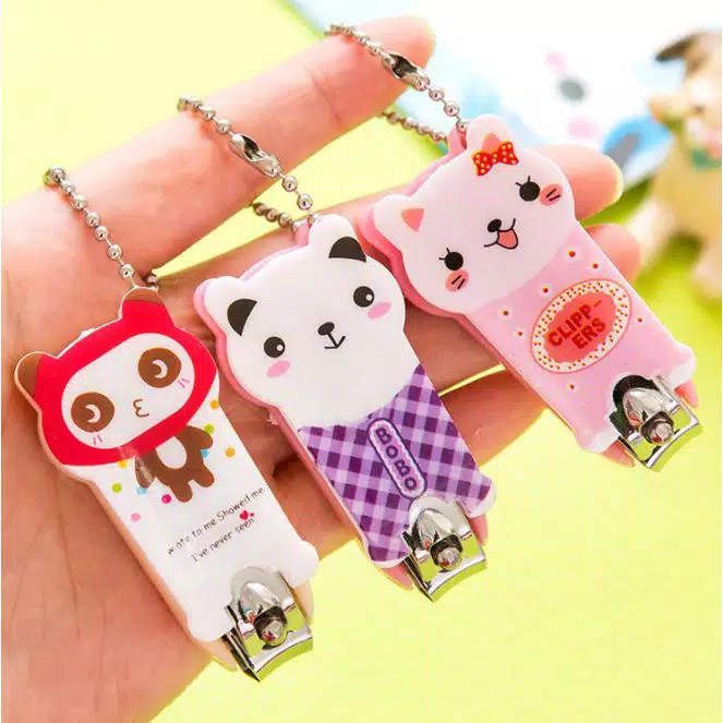 Gunting Kuku Karakter Mini / Cute Nail Clippers / Gunting Kuku untuk Hadiah Souvenir