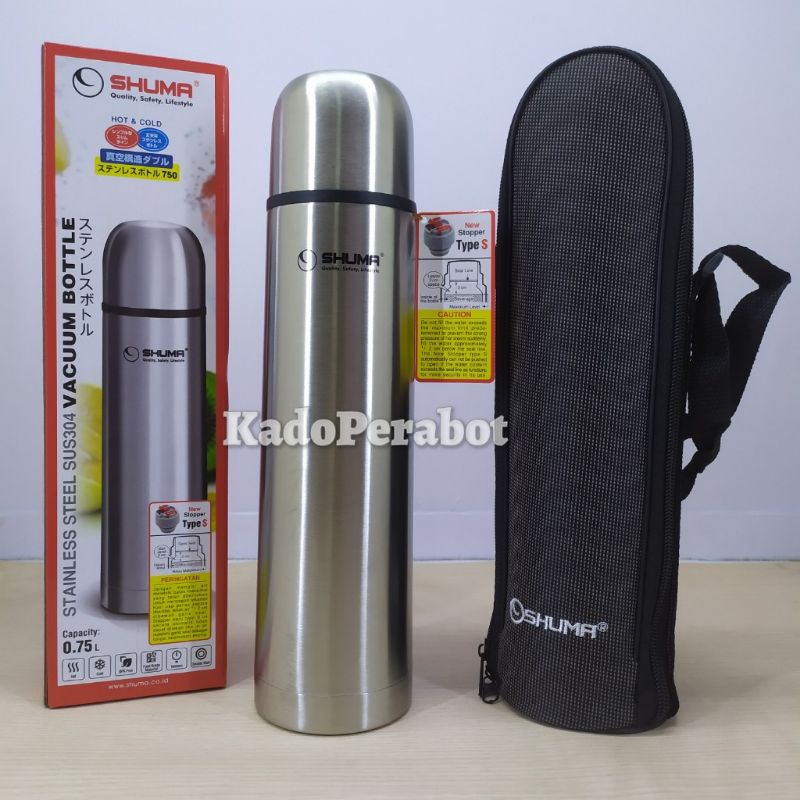 thermos SHUMA 0.75- thermos air panas stainless - Botol air panas susu