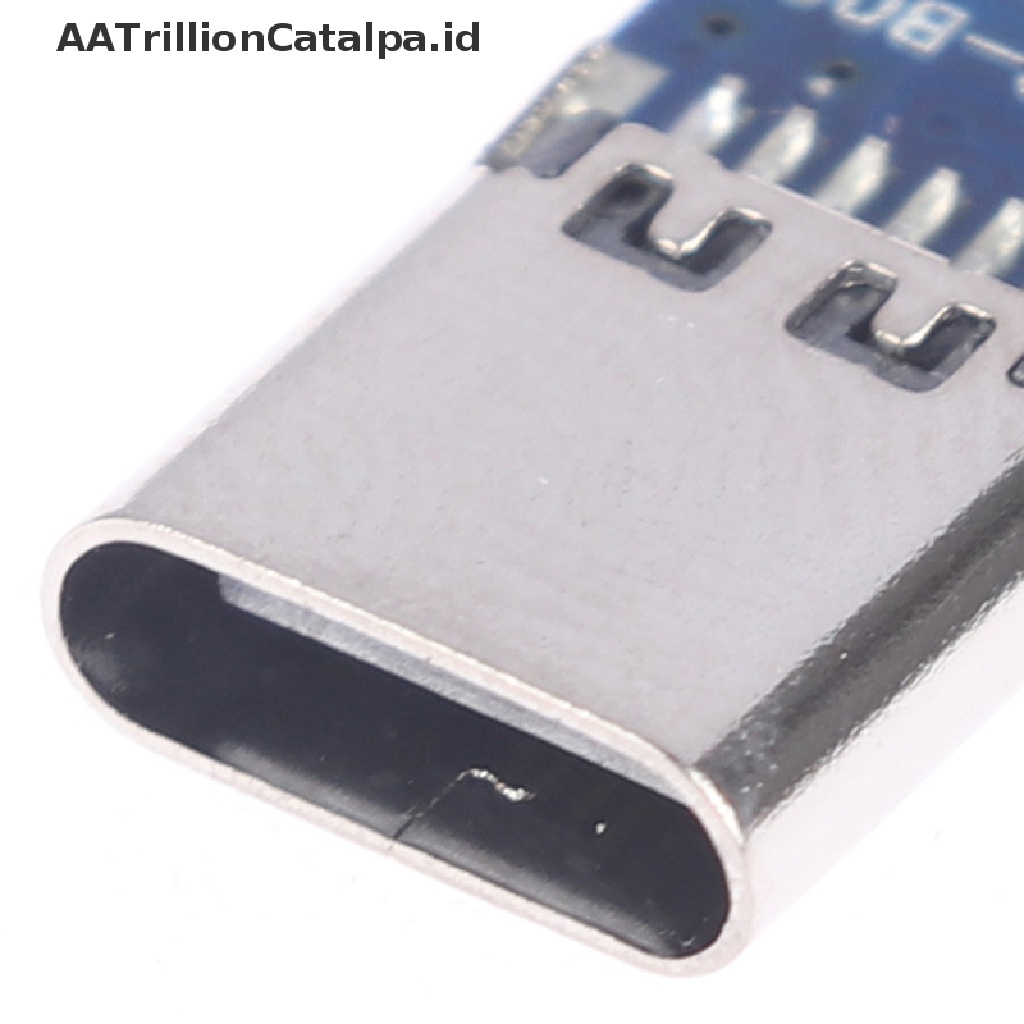 Aatrillioncatalpa 10pcs Konektor USB 3.1 Tipe C 14 Pin Female