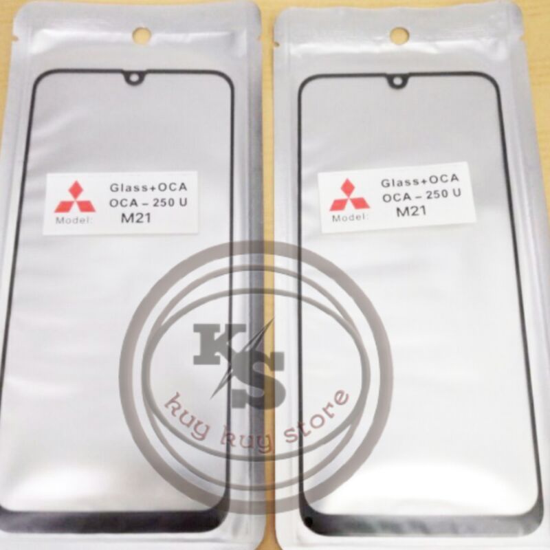 Glass Sudah Oca samsung M21 - Kaca Touchscreen LCD Layar Sentuh samsung M21- kaca depan lcd Samsung 