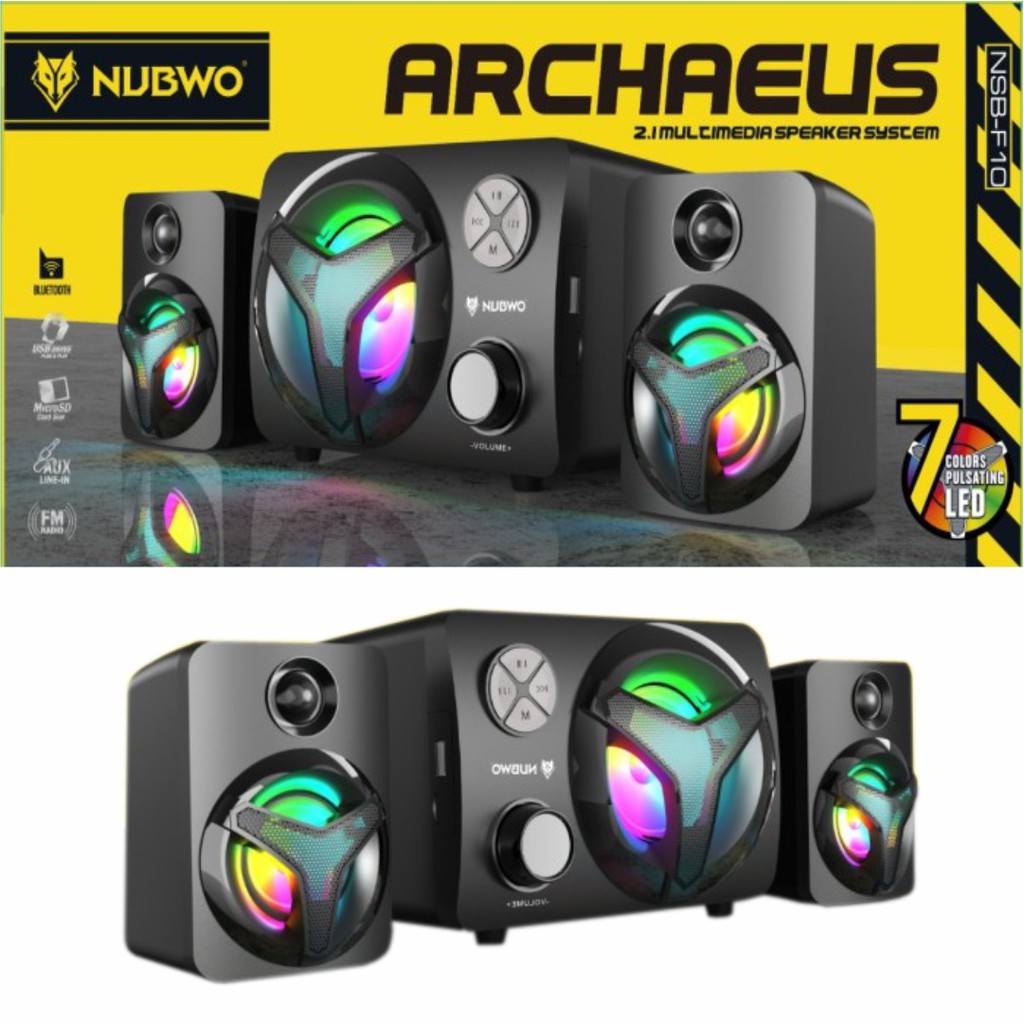 SPEAKER ACTIVE BLUETOOTH NUBWO NSB-F10