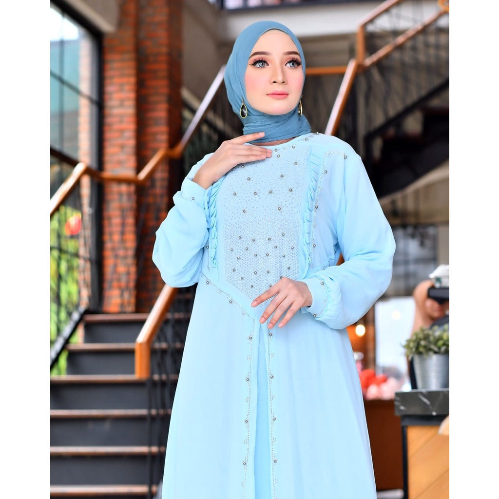 Kadai.baju / Gamis abaya maryam / Gamis pesta / Gamis kondang MIX Ceruty babydoll Size ALL size