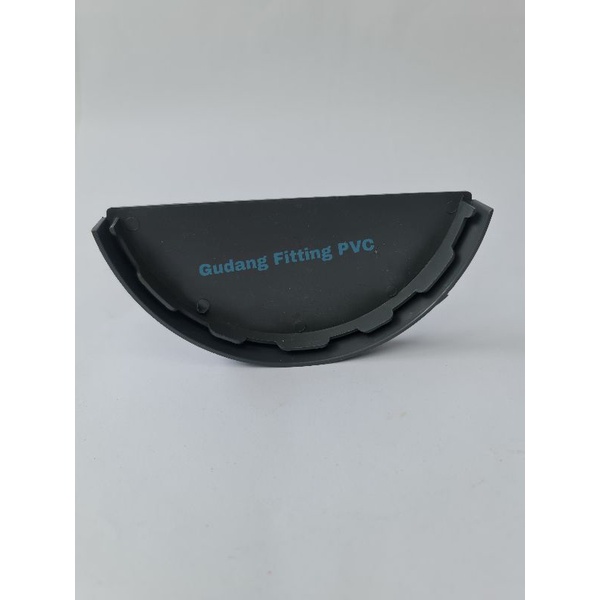 tutup talang bulat 6 " / talang oval pvc Grest