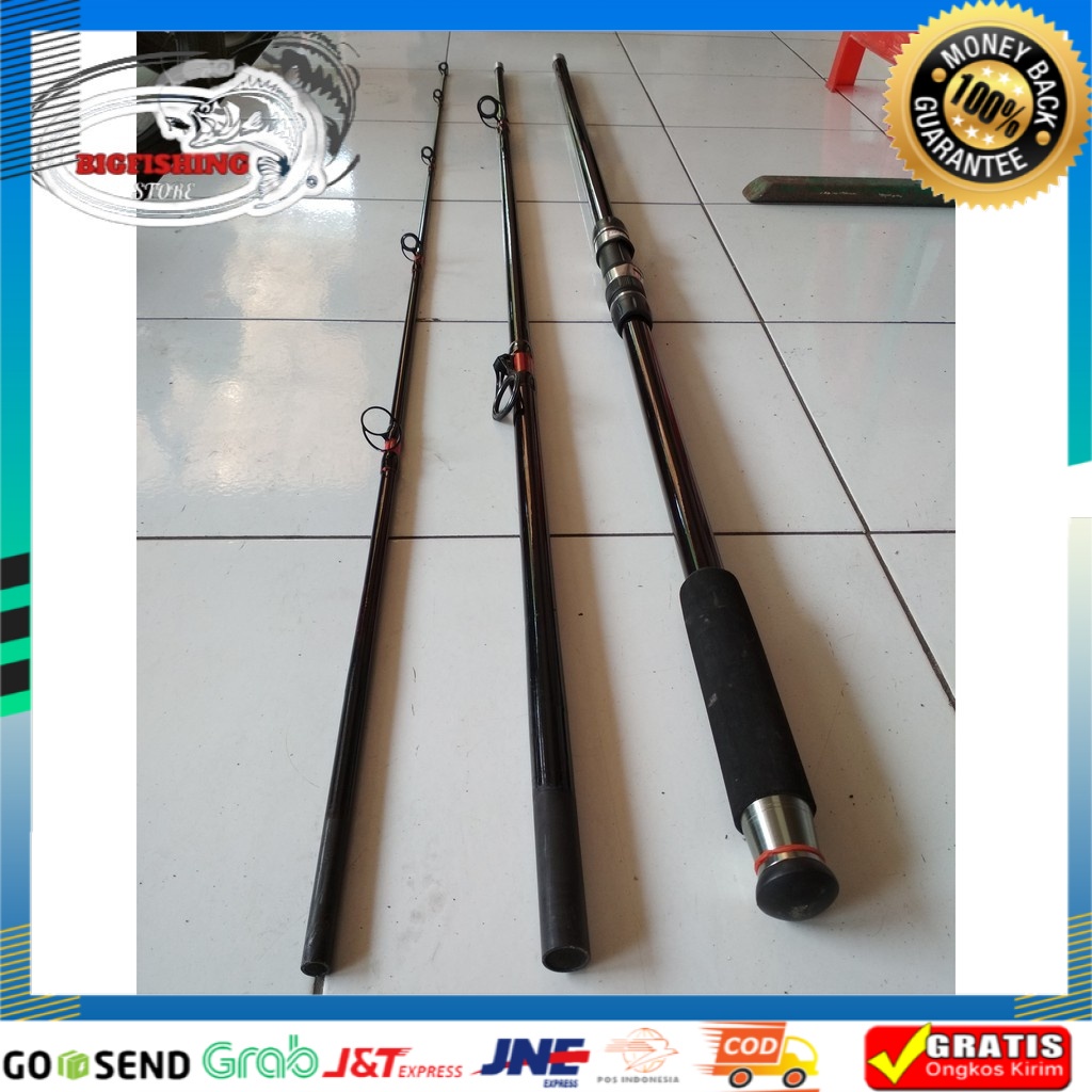 Joran pancing Sambung 3 ROD ROTARY SURF X03 420cm Terbaik