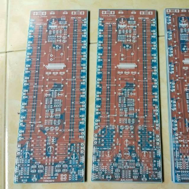 PCB DRIVER POWER AMPLIFIER YIROSHI BU 3U