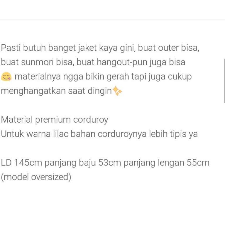 Corduroy Jacket by edmee ▪ Wwr31au22p