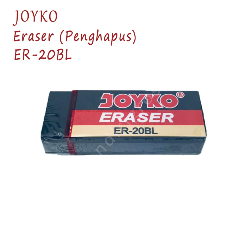 Eraser ER-20BL * Joyko * Penghapus * Hitam