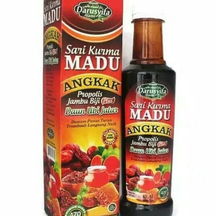 

Sari Kurma Angkak Darusyifa - Sari Kurma Madu Angkak Plus Ubi Jalar