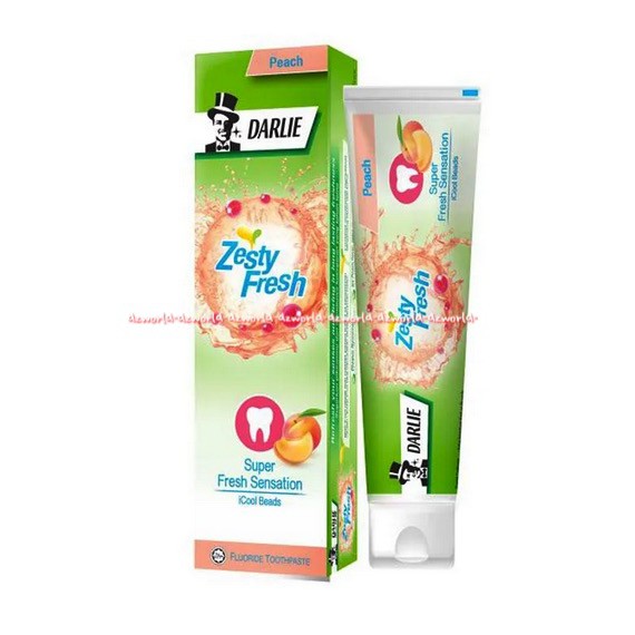 Darlie Zesty Fresh 120gr Lemon Super Fresh Sensation Odol Pasta Gigi Toothpaste Darli