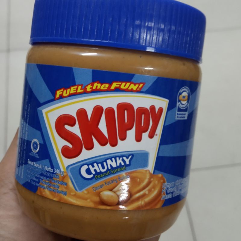 

skippy chunky peanut spread 340gr