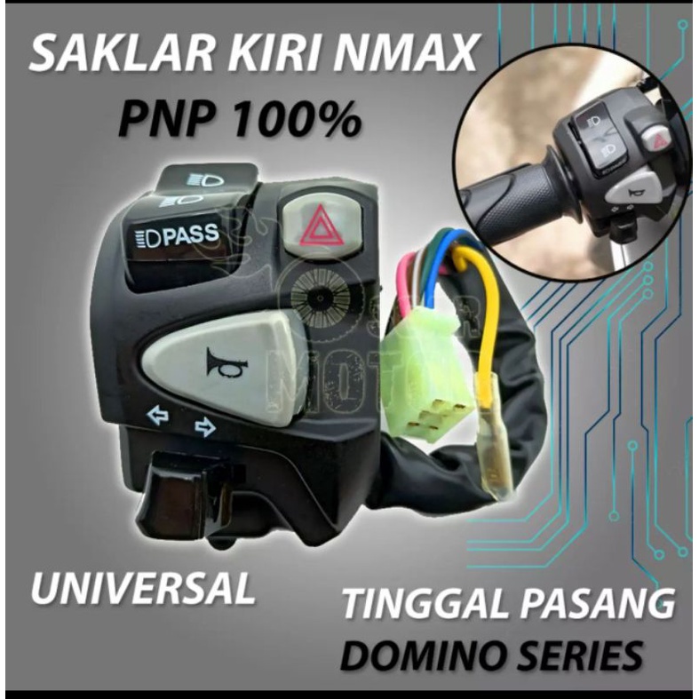 SAKLAR HOLDER KIRI NMAX PCX ADV VIXION CBR SONIC FINO SATRIA FU R15 R25 VARIO