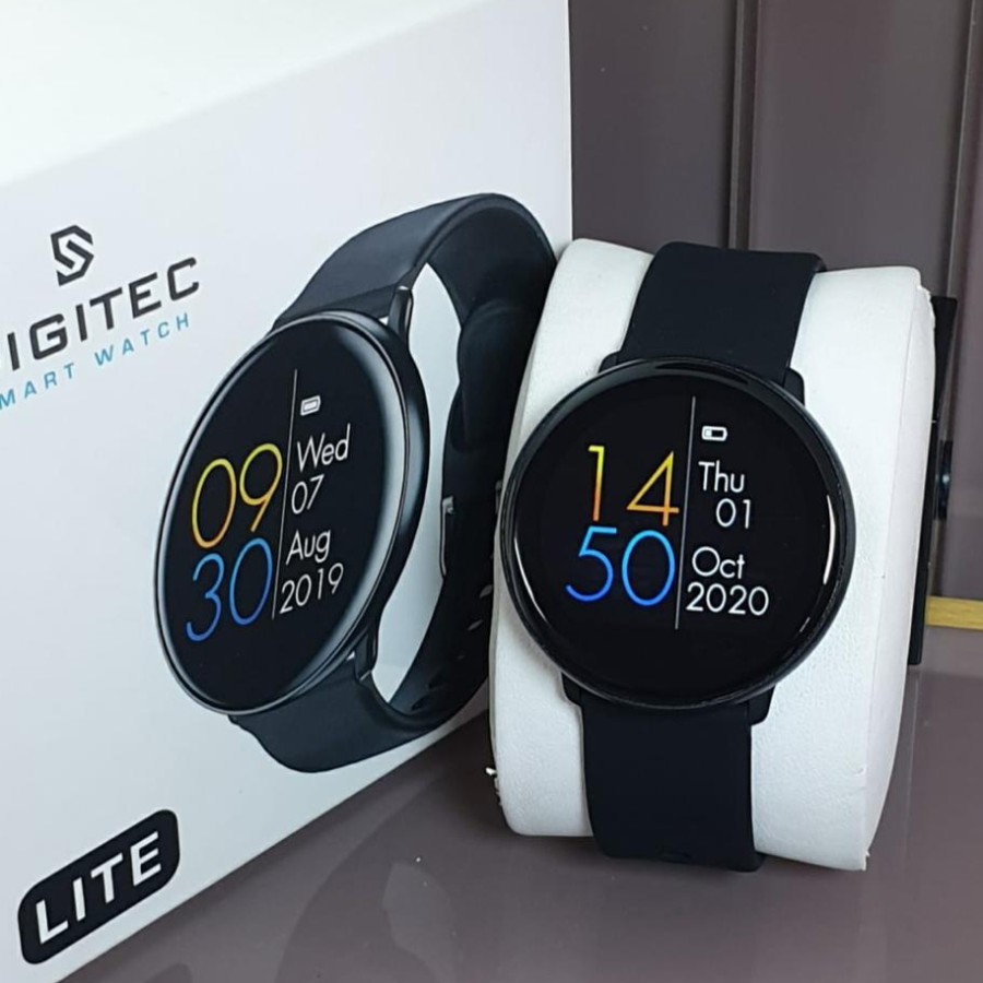 JAM TANGAN DIGITEC SMARTWATCH LITE BLACK - DIGITEC LITE ORIGINAL
