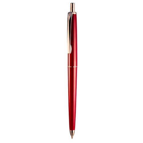 

Gramedia Bogor Zebra Masterpen Ballpen Black Ink Red Barrel