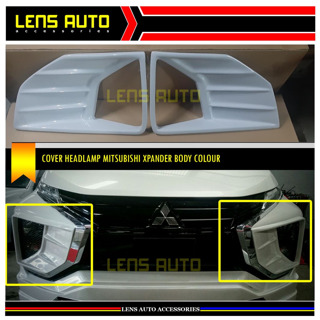 COVER HEADLAMP XPANDER - VARIASI LAMPU DEPAN MITSUBISHI XPANDER