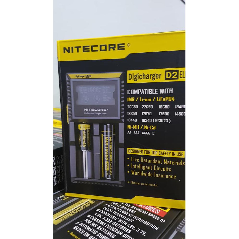 Nitecore D2 BERGARANSI, Charger Nitecore D2, Nitecore D2 HEMAT