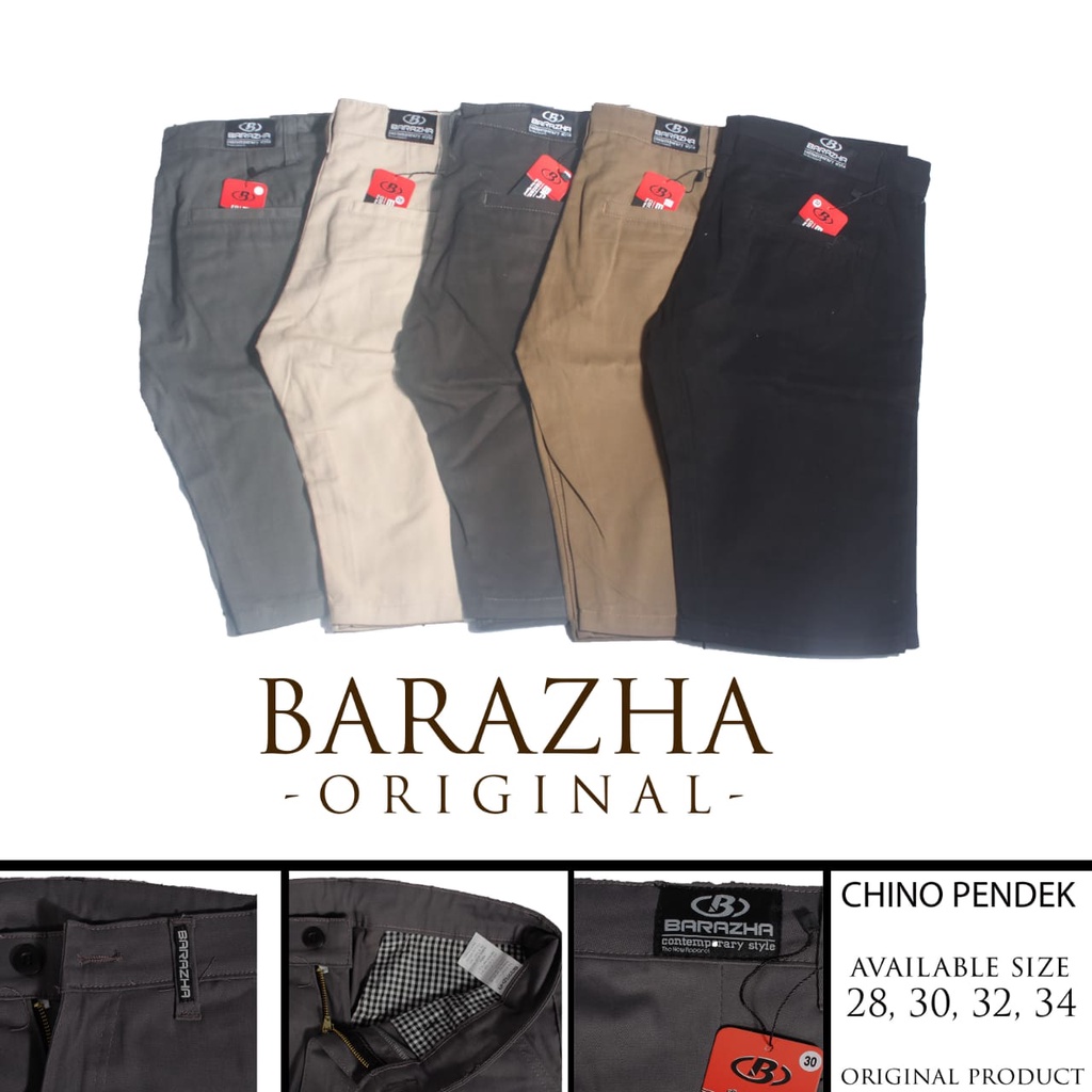 Celana Chino Pendek Barazha